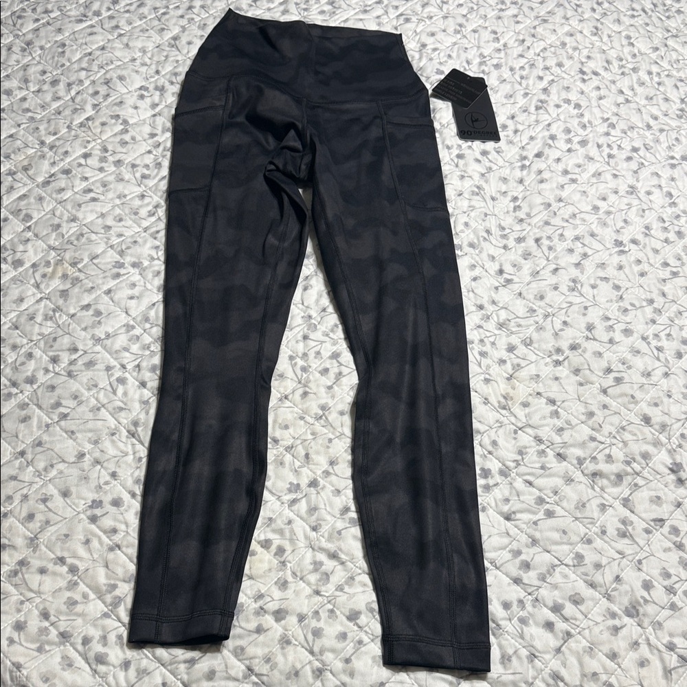 NWT RBX Black Camouflage Leggings XS